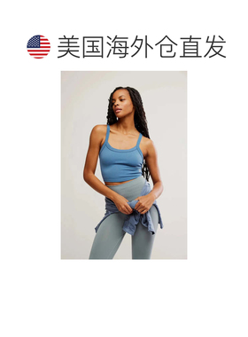 自营Women's Free People FP Movement All Clear Top Blue Camis