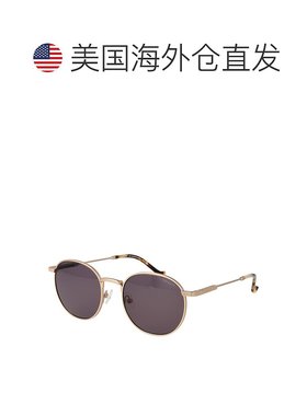 自营Hackett Metal Men's Sunglasses - gold 美国奥莱直发