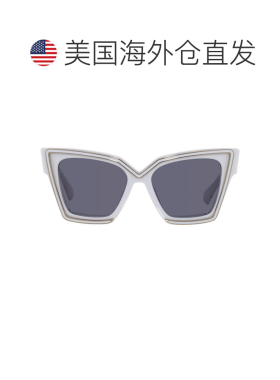 自营Valentino Grace灰色蝴蝶女士太阳镜VLS-126 C 54-多 美国奥