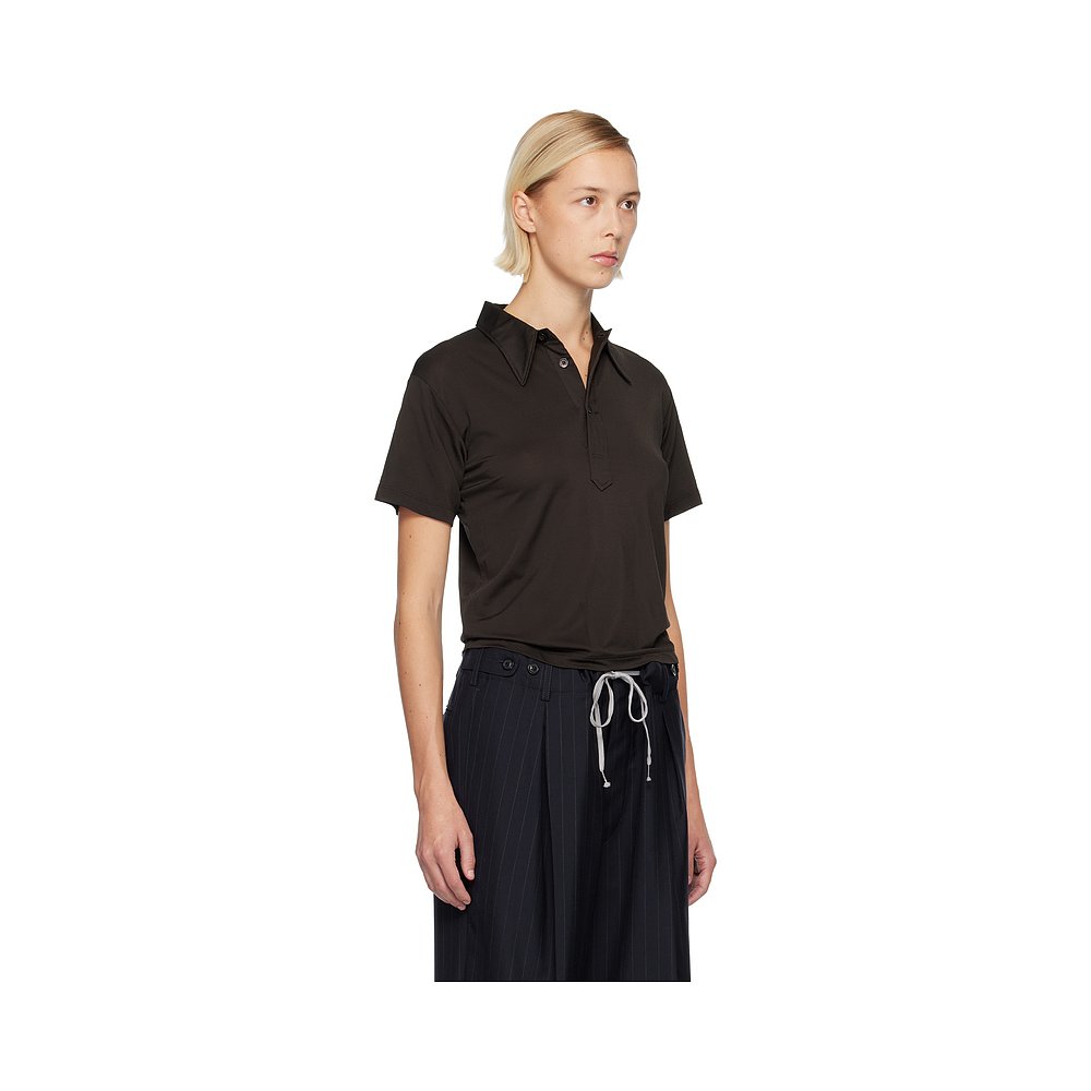 1h可退 香港直邮潮奢 Maison Margiela 马丁 马吉拉 女士 黑色 Po - 图0