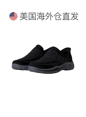 自营Men's Skechers Arch Fit Motley - Atlee Black 205202WW-BL
