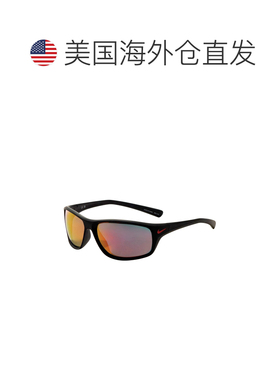 自营Nike Men's 64 mm Black Sunglasses - matte black 美国奥莱