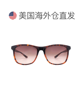 自营Nike Brown渐变方形男士太阳镜NIKE通道EV1199 237 55 - mult