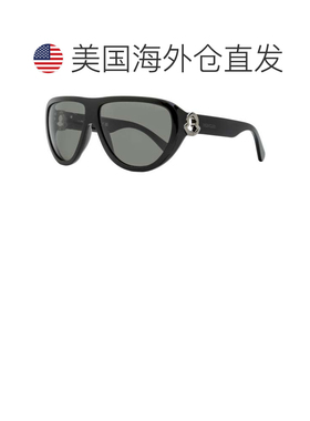 自营Moncler Unisex Anodize Sunglasses ML0246 01A Black 62mm