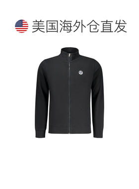 自营North Sails Cotton Men Men's Sweatshirt - black 美国奥莱