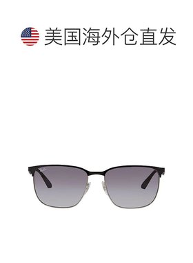 自营ray-banRay Ban Grey Gradient Square Unisex Sunglasses RB