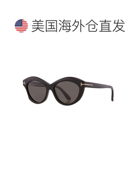 自营tom fordFT1111 01D闪亮黑色/烟雾偏振-闪亮黑色 美国奥莱直
