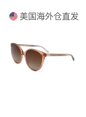 自营Kate Spade女式56毫米灰色太阳镜-棕色 美国奥莱直发