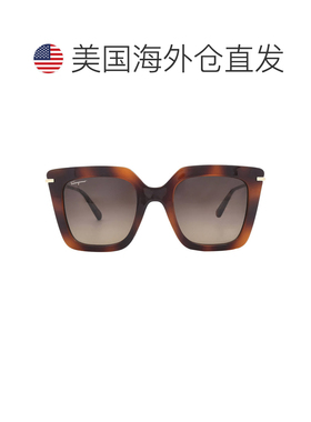 自营Salvatore Ferragamo Brown Gradient Butterfly Ladies Sung