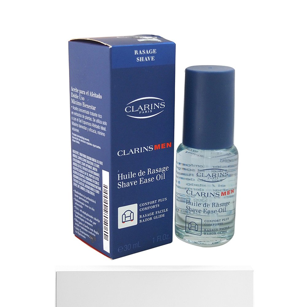 天猫国际美国直购美国直邮clarins娇韵诗男士植物刮胡精油30ml软化胡须舒缓抗过敏3