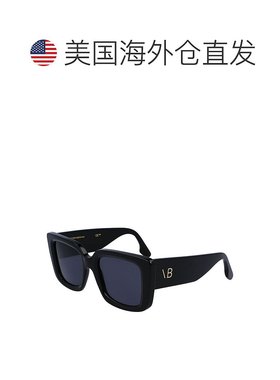 自营Victoria Beckham Sunglasses Square Full Rim, Black Frame