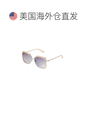 自营guess方形组合太阳镜 - 银白色 美国奥莱直发