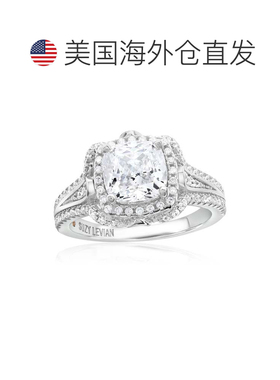 自营Suzy Levian White Sterling Silver White Cubic Zirconia P