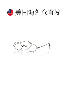 自营oliver peoples0ov1185 Slim Oval Metal Sunglasses with Su