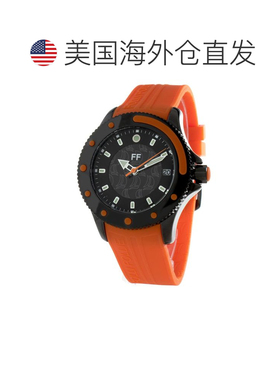 自营Folli Follie Plastic Sport Men's Watch - orange 美国奥莱