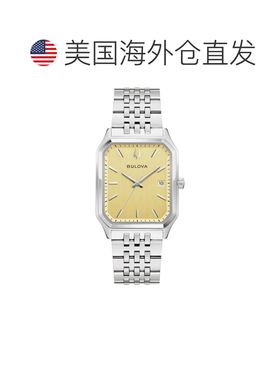 自营Bulova Men's Tony Bennett Yellow Dial Watch - yellow 美