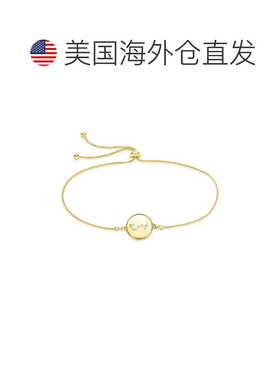 自营sterling forever纯银星座圆盘 Bolo 手链 - 天蝎座（10 月 2