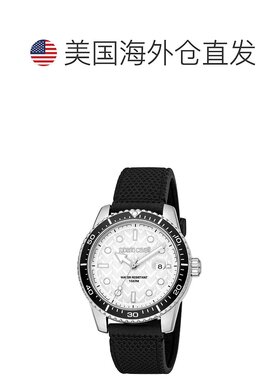 自营Roberto Cavalli Men's Classic Silver Dial Watch - silver