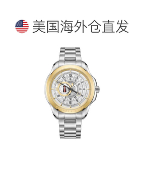 自营Kenneth Cole Men's Classic 44mm Quartz Watch - silver 美