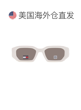 自营Tommy Hilfiger Grey Geometric Unisex Sunglasses TJ 0099/