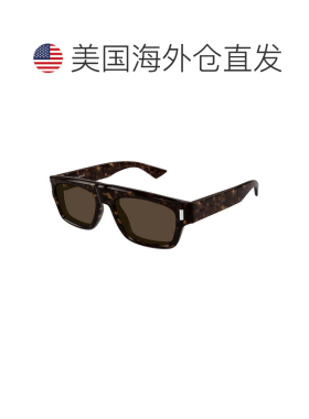 自营saint laurentSL762 002 Dark Havana/Brown - dark havana
