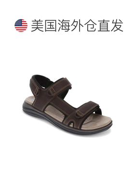 自营Men's Dockers Bradburn 90-22058 Brown Adjustable Strap S