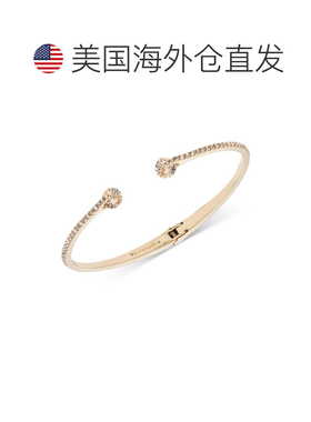 1h可退 【美国直邮】Givenchy|水钻镶嵌女士手镯纪梵希手链玫瑰金