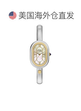 自营Fossil Women's Sloan White Dial Watch - white 美国奥莱直