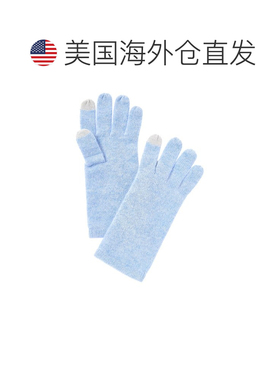 自营Phenix羊绒发短信手套-蓝色 美国奥莱直发