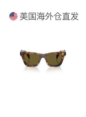 自营prada0pr C07s Square Frame Tortoiseshell Sunglasses - br
