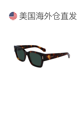 自营Salvatore Ferragamo Sunglasses Square Full Rim, Dark Hav