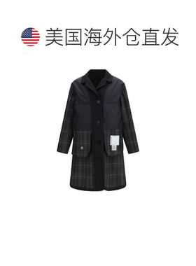 自营Maison Margiela Polyester Men's Coat - black 美国奥莱直