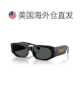 自营versace范思哲女式55mm黑色太阳镜VE4489U-536087-55-闪亮黑