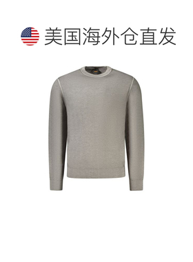 自营Hugo Boss Wool Mens Men's Sweater - gray 美国奥莱直发