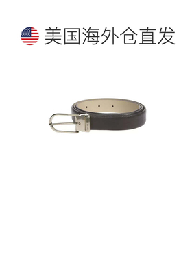 自营Trussardi Leather Women's Belt - brown 美国奥莱直发皮带