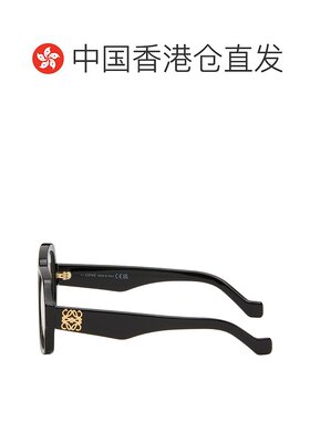 1h可退 香港直邮潮奢 LOEWE 罗意威 女士 黑色 Anagram Square 眼