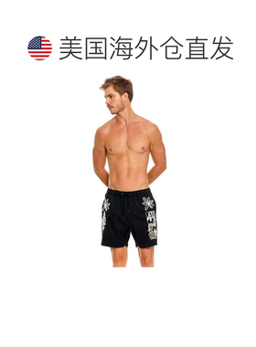 自营agua benditaJoe Men's Swim Trunks - black 美国奥莱直发