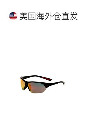 自营 Nike男子69毫米黑色太阳镜-黑色 美国奥莱直发耐克