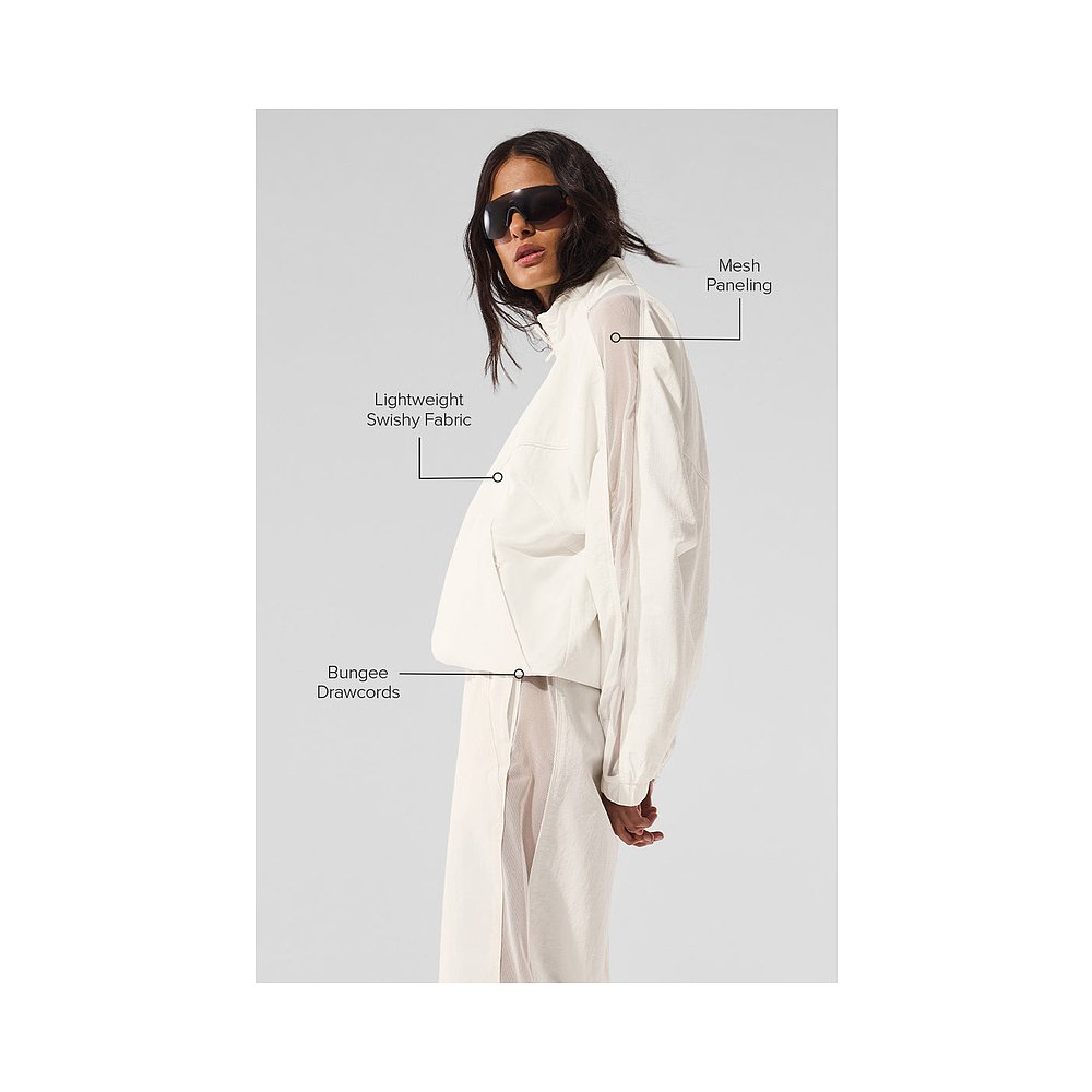 美国直邮AloYoga女士休闲拉链夹克外套W4656R运动 - 图0