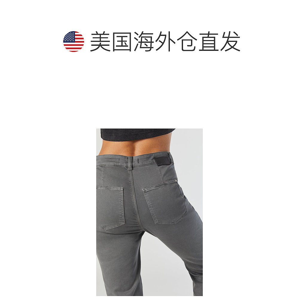 maviANNA SLIM JOGGER IN GUNMETAL CASUAL COMFORT gunmetal 【 - 图1