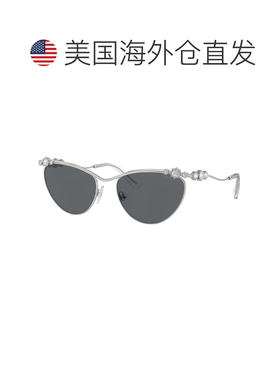 自营Swarovski  SK 7017 400187 58mm Womens Cat-Eye Sunglasses