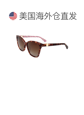 自营Kate Spade Women's 56 mm Brown Sunglasses - havana 美国