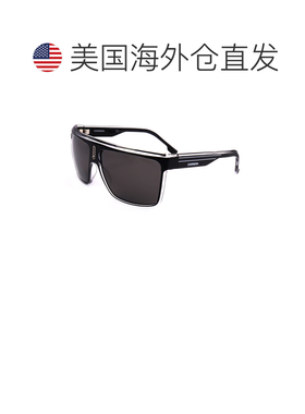 自营Carrera Men's 63 mm Black Sunglasses - black crystal 美