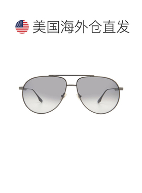 自营Victoria Beckham Grey Gradient Pilot Ladies Sunglasses V