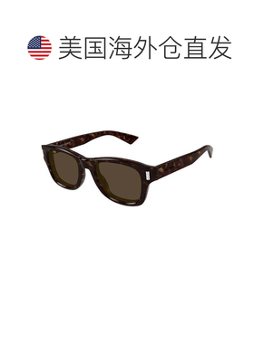 自营saint laurentSL801 003 Khaki Green/Light Grey - dark hav