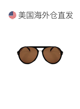 自营david beckhamDb 7005/S Aviator Sunglasses - brown 美国奥
