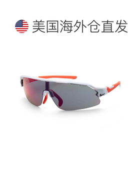 自营Nike Men's 72 mm White Sunglasses - white 美国奥莱直发