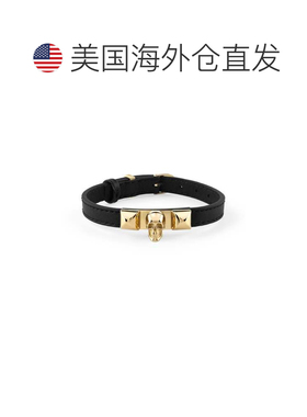 自营philipp pleinBracelet Plein Enigma - black/gold 美国奥莱