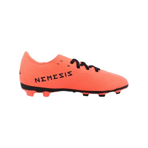 美国直邮Adidas阿迪达斯Nemeziz 19.4 Fxg J男童橙色足球鞋EH0507-图0