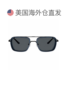 自营Emporio Armani EA 2162 300180 54mm男女通用方形太阳镜-哑